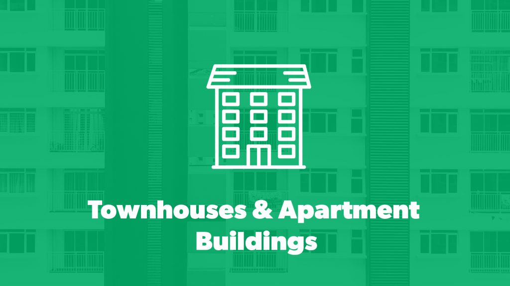 Townhouses & Apartment Buildings
